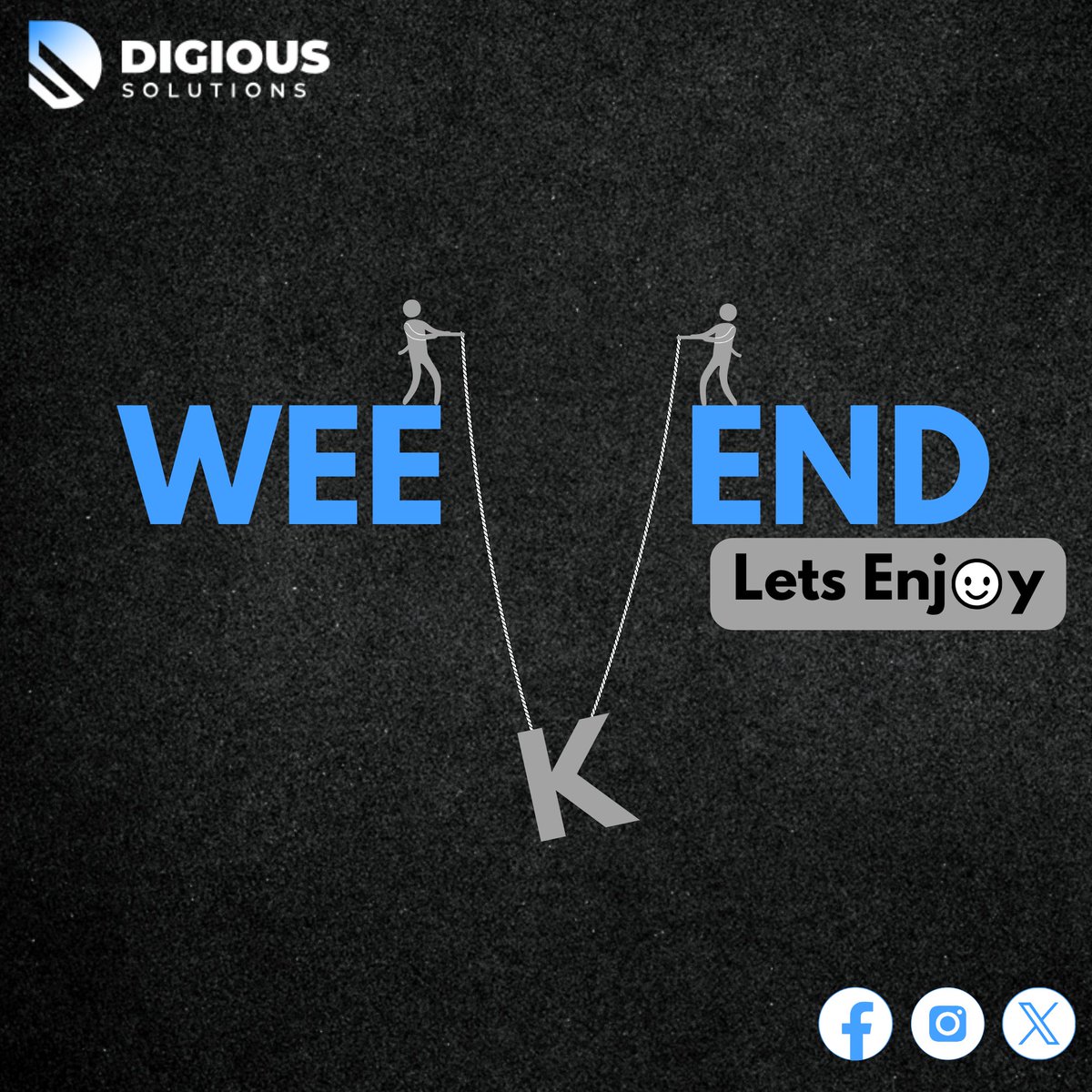 DigiousTweets's tweet image. 🎉Happy Weekend 🎉

🔧💻 Another week of building, debugging, and innovating — DONE.
Now it&apos;s time to recharge, refresh, and maybe even sneak in some side project magic.

#WeAreDigious #DigiousSolutions #weekendvibes #weekend #holiday #website #webdesign #marketingagency
