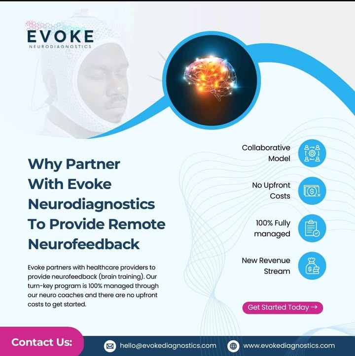 mindbriteteam's tweet photo. We partner with healthcare providers to improve the lives of their patients utilizing remote neurofeedback. No learning curve or upfront costs, we collaborate with you to help your patients self-regulate their brain while increasing your profitability. https://t.co/lrXQ6GDHrn