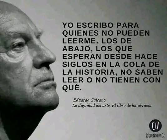 Un mundo mejor es posible, pero hay que luchar por él. El camino del Moncada convirtió a los cubanos en protagonistas de su historia, aquí sabemos leer y escribir; y no puede venir nadie a contarnos otra historia, Galeano tenía razón. #VillaClaraConTodos