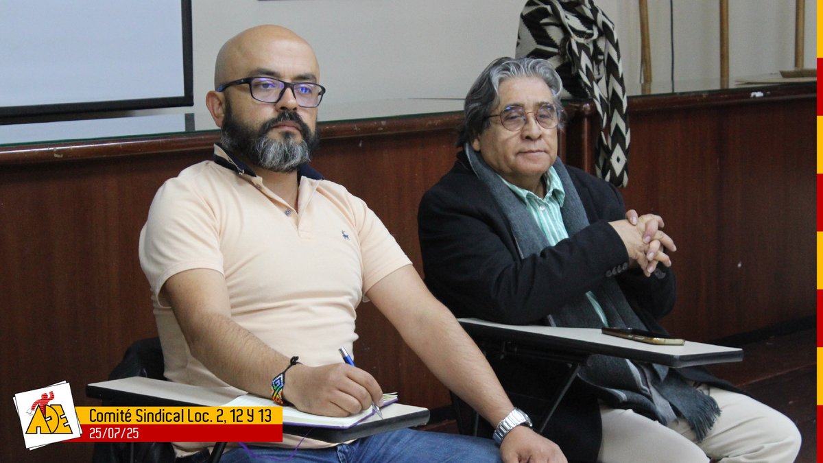 adebogota's tweet image. Comité Sindical Loc. 2, 12 y 13 el 25/07/25