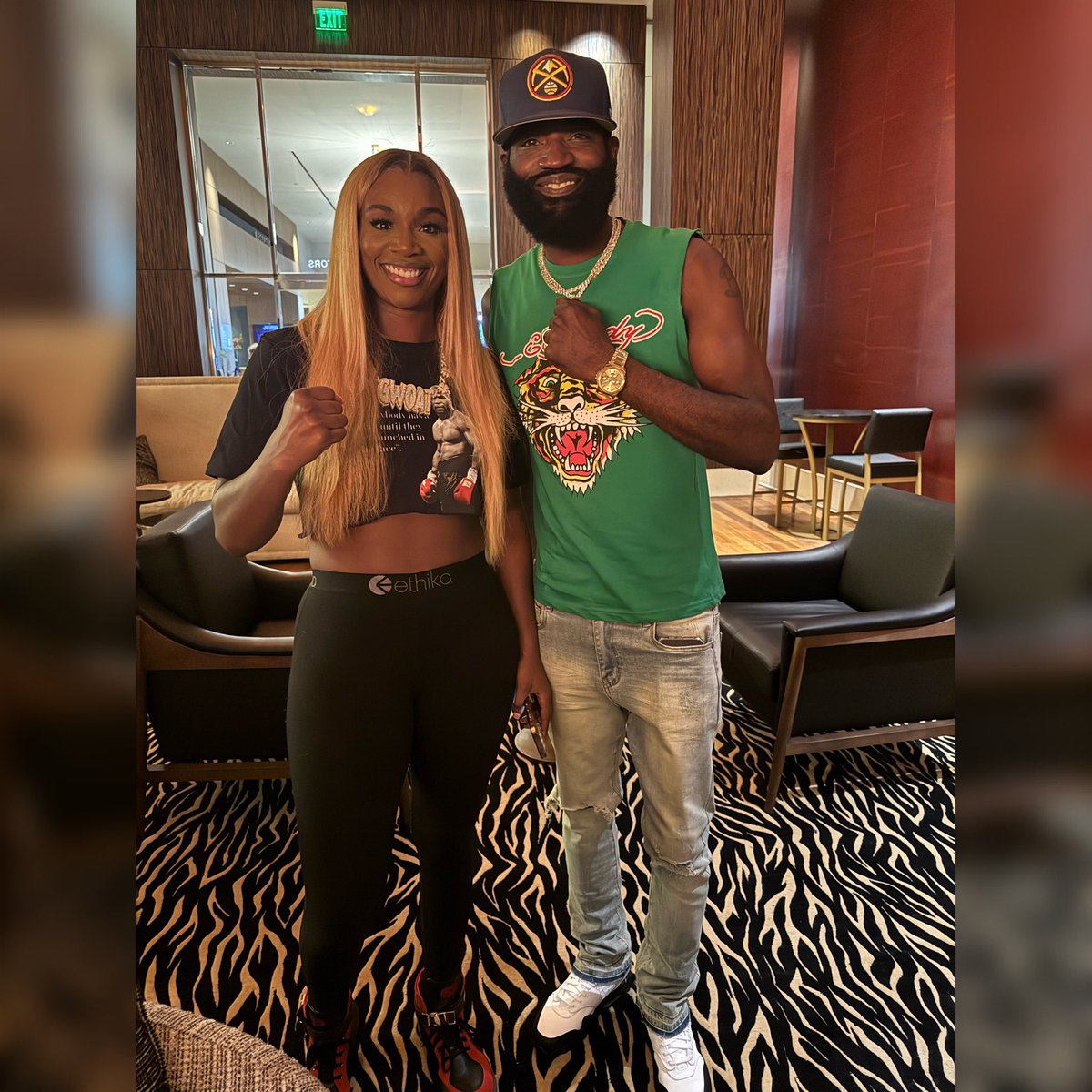 _followthelite's tweet photo. 🥊 It’s fight week and the GWOAT is back in the ring! Claressa Shields stands undefeated at 16-0, proving time and time again why she’s the greatest woman of all time in boxing.💪🏾🔥 Let’s go Champ! 🏆👑 #GWOAT #ClaressaShields #Undefeated #FightWeek #BoxingLegend #WomenInSports https://t.co/PWflZsXT8M