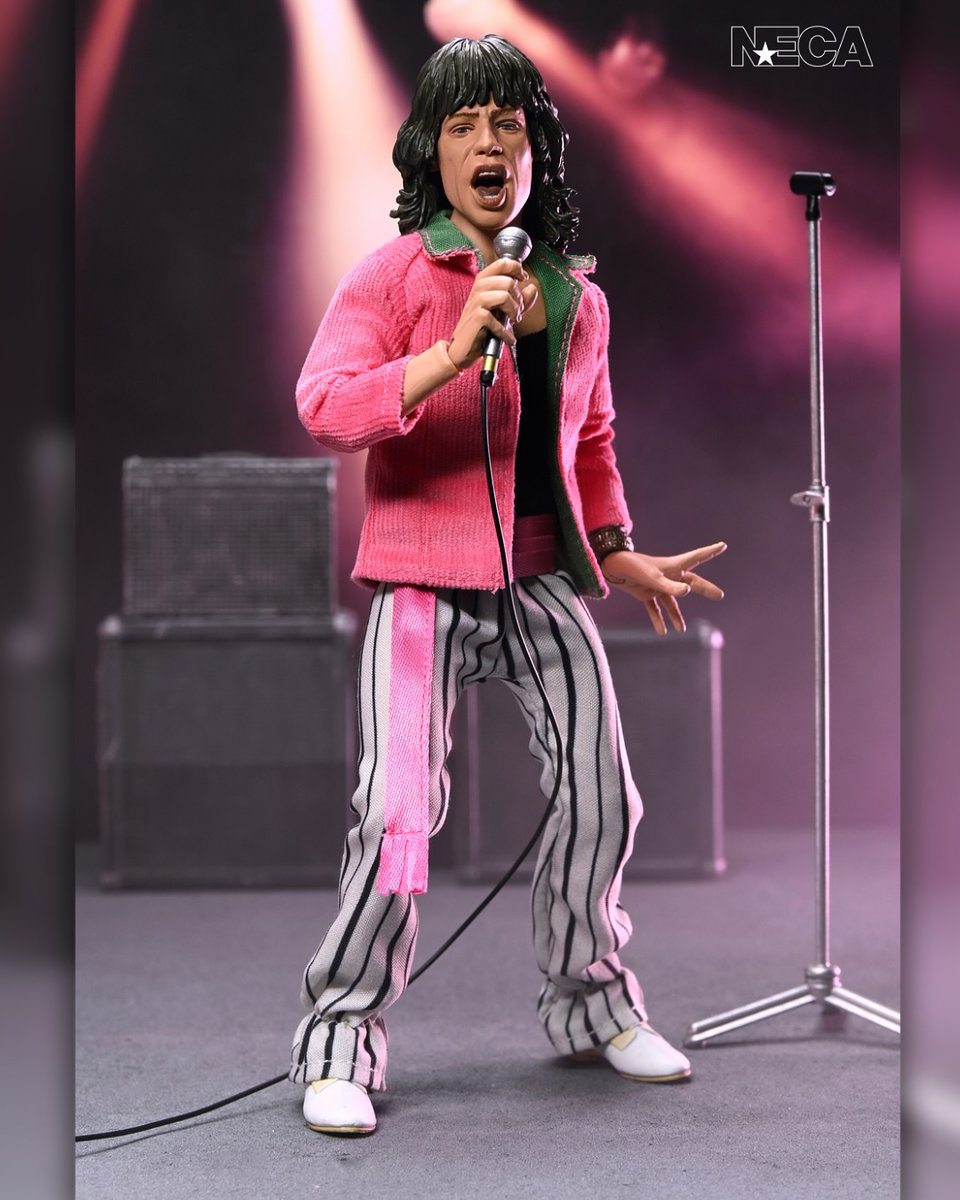 MFRemillard's tweet image. Mick Jagger version 1975 as action figure NECA
Coming at the end of the year.
#MickJagger #RollingStones #toys