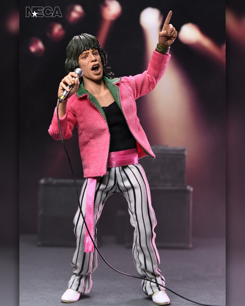 MFRemillard's tweet image. Mick Jagger version 1975 as action figure NECA
Coming at the end of the year.
#MickJagger #RollingStones #toys