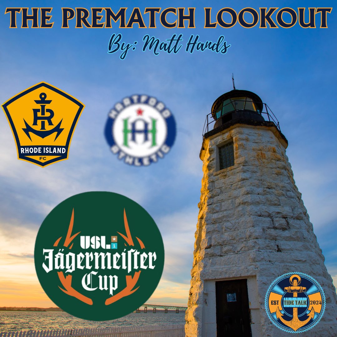 TideTalkRI's tweet image. 🚨 Check out THE PREMATCH LOOKOUT by @hands575 previewing #RIFC’s home #USLJaegermeisterCup match vs them.
🌊 #UpTheTide
📲 tidetalkri.com/2025/07/25/the…