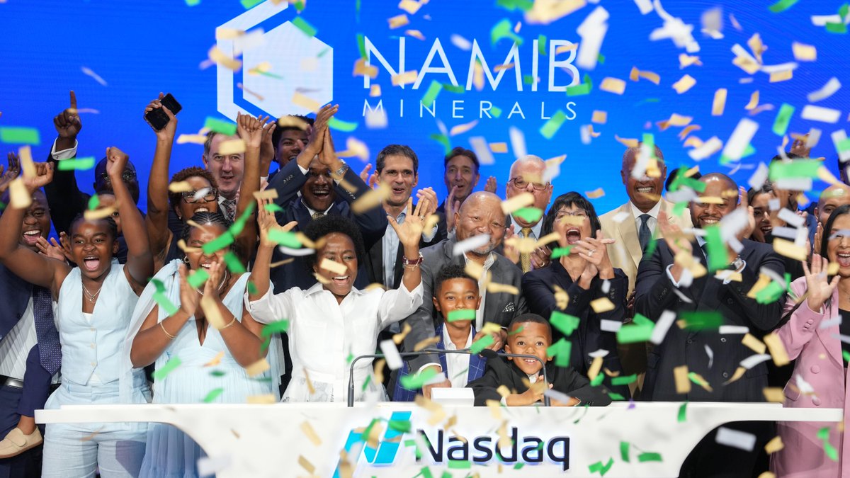 NasdaqExchange's tweet image. ⛏️ At the intersection of heritage and sustainability.
🌍 Namib Minerals operates across Zimbabwe and the DRC, focusing on high-growth mining opportunities across Sub-Saharan Africa.
🤝 Congrats on your successful business combination, $NAMM! #NasdaqListed