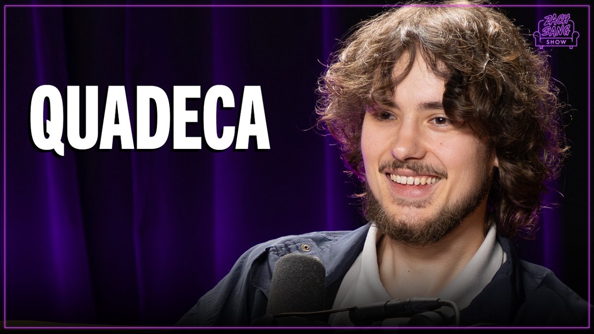 ZachSangShow's tweet image. Full interview with @Quadeca is up!
youtu.be/mqMyiOLEAdA?si…