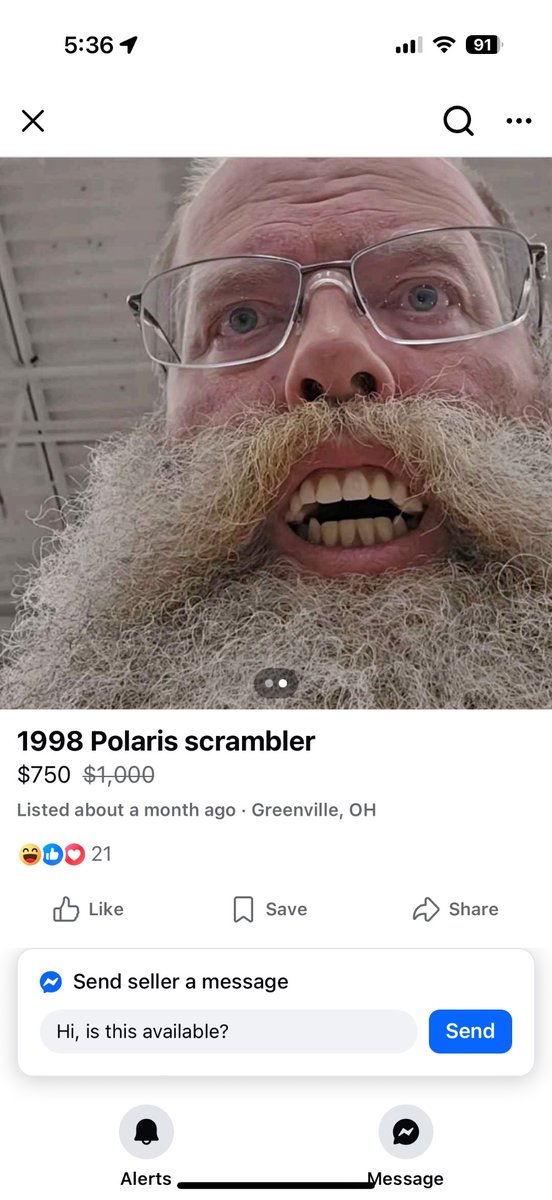 jeiting's tweet image. Facebook marketplace is, by far, the best app on the internet