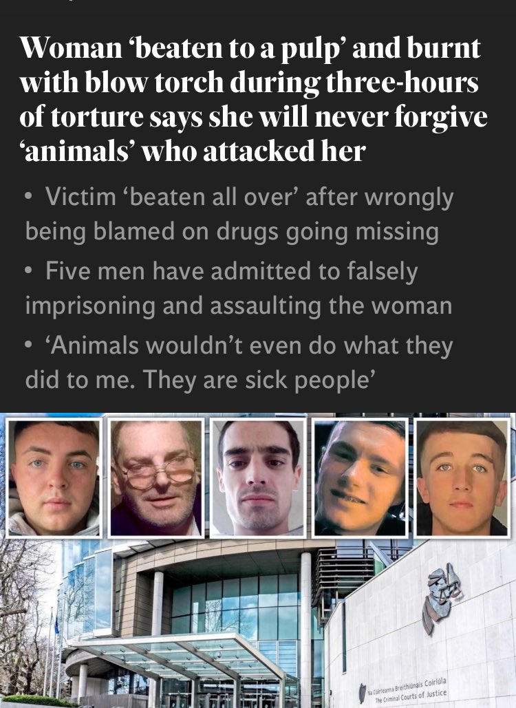 KarlMartinIrl's tweet image. How can
Sean Conroy (aged 21)
have 89 previous convictions and yet be still walking around and able to torture an innocent woman?
@TheCountessIE @OHanlonEilis @declanganley @OCallaghanJim
@_QueenMeabh
independent.ie/irish-news/cou…