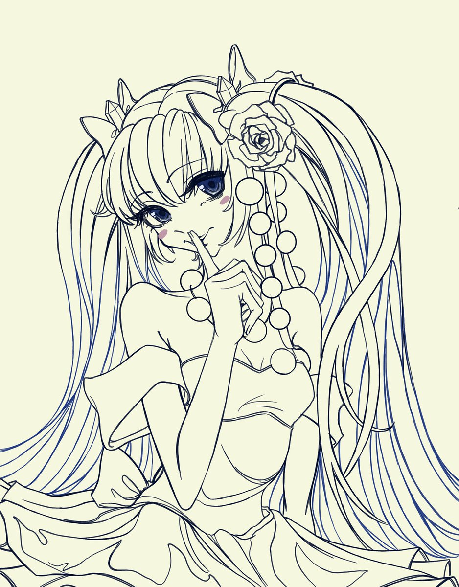 Winter Miku linart