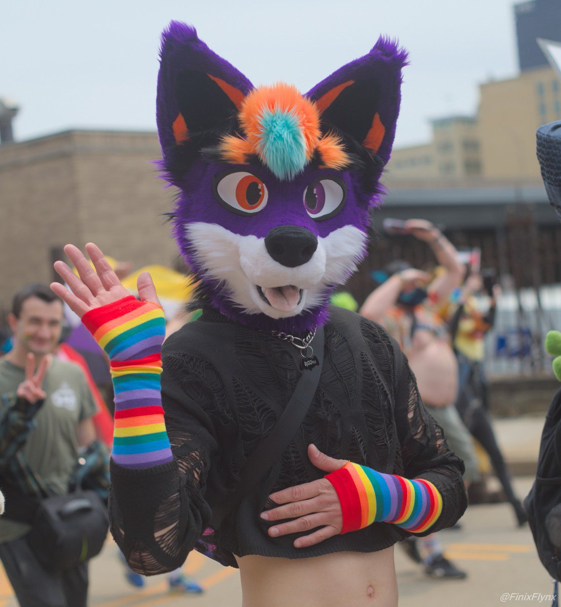 SpOOkee (@spookee_fur) on Twitter photo Happy Fursuit Friday!!
Me during Pittsburgh Pride Parade.
Photo by: <a href="/FinixFlynx/">@Finixflynx.bsky.social</a>
#fursuitfriday #happyfursuitfriday #furry #furries #Pride2025 #PRIDEPARADE #spookee Happy Fursuit Friday!!
Me during Pittsburgh Pride Parade.
Photo by: <a href="/FinixFlynx/">@Finixflynx.bsky.social</a>
#fursuitfriday #happyfursuitfriday #furry #furries #Pride2025 #PRIDEPARADE #spookee