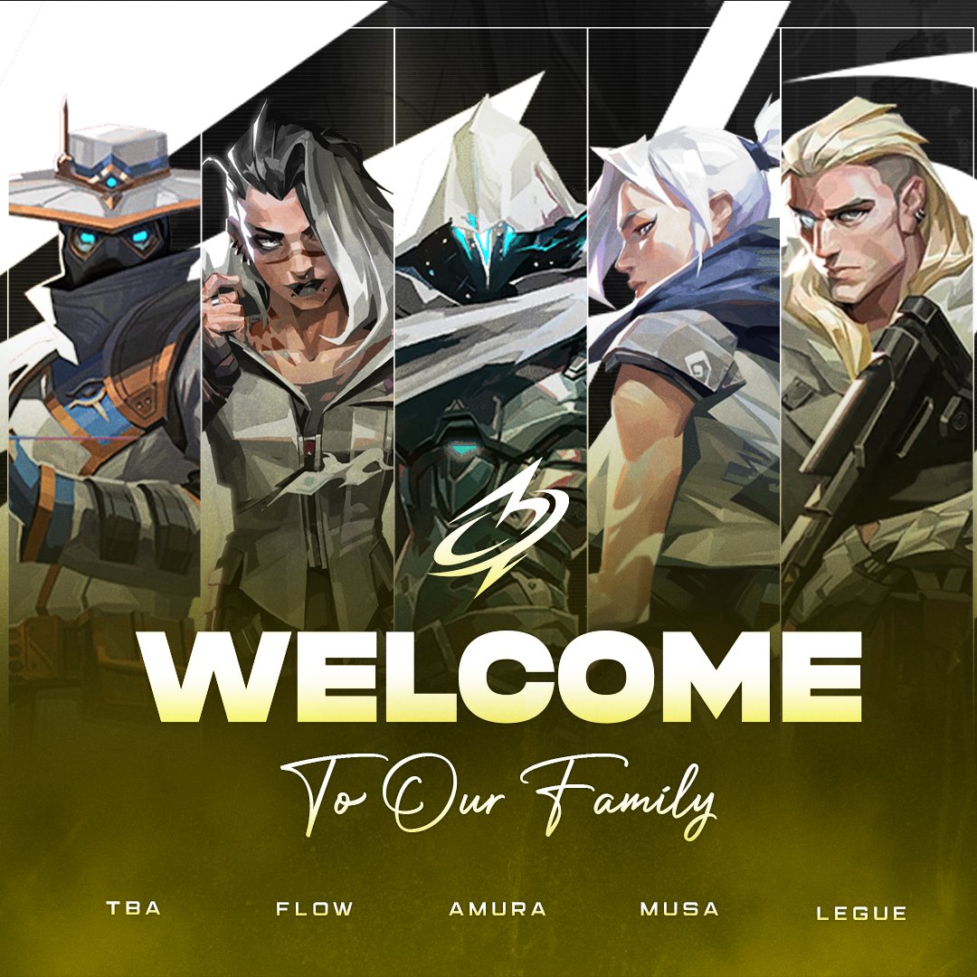 📢📢📢
EMERGENCY MID SEASON ROSTER PICK UP:

PREMIER TEAM CONTENDER

<a href="/Muzan1_/">Musa</a> 
<a href="/BG1Flow/">Flow</a> 
<a href="/Legue_real/">Julian</a> 
<a href="/Amura_Val/">TLC Amura</a>
TBA

💼 Snam
🧠 <a href="/legacyow/">Legacy</a>