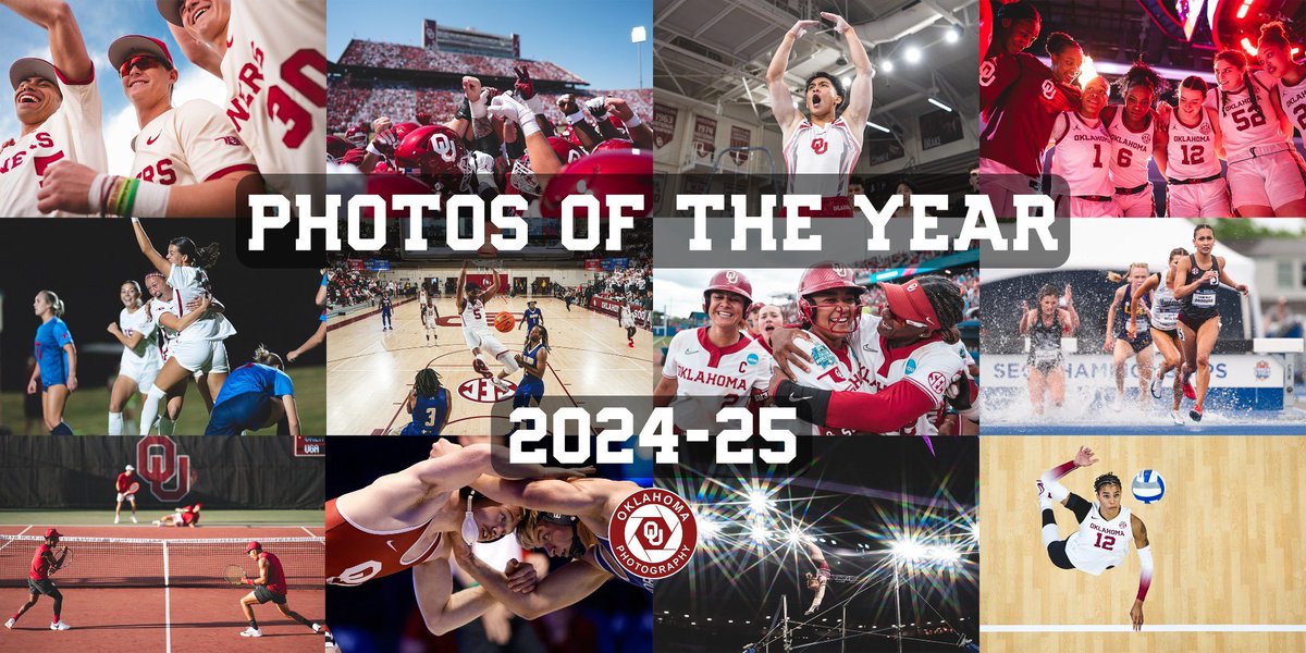 OU_Athletics's tweet image. Snapshots of Sooner Magic throughout the 2024-25 year! ✨
📸 ouath.at/24-25gallery