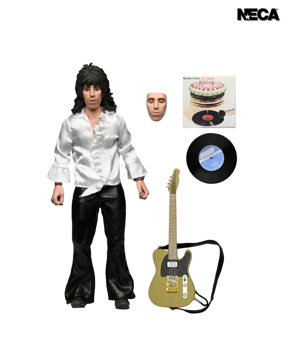 MFRemillard's tweet image. Figurine de Keith Richards version Tour of The Americas 1975
Disponible à la fin de l'année chez NECA
#KeithRichards #RollingStones