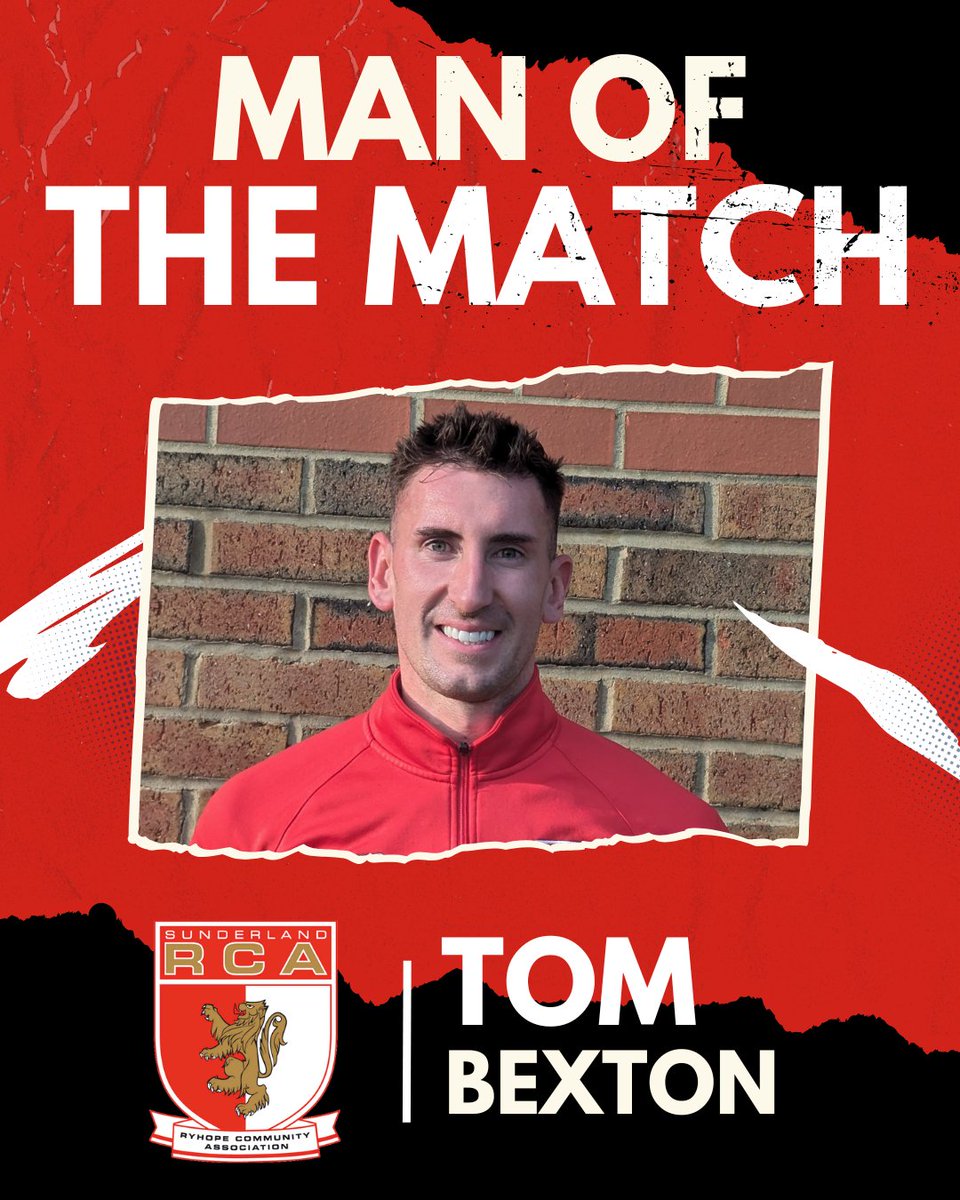 Player of the Match | Tom Bexton

Tonight's player of the match is our captain, Tom Bexton.

An absolutely tremendous display from our captain at the back. He lead by example, won everything in the air and played some great football.

Well Done, Super Tom 🐐 

#RCA