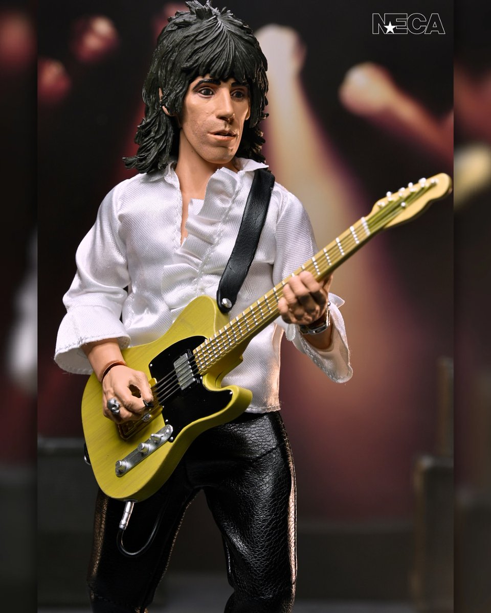 MFRemillard's tweet image. Figurine de Keith Richards version Tour of The Americas 1975
Disponible à la fin de l'année chez NECA
#KeithRichards #RollingStones