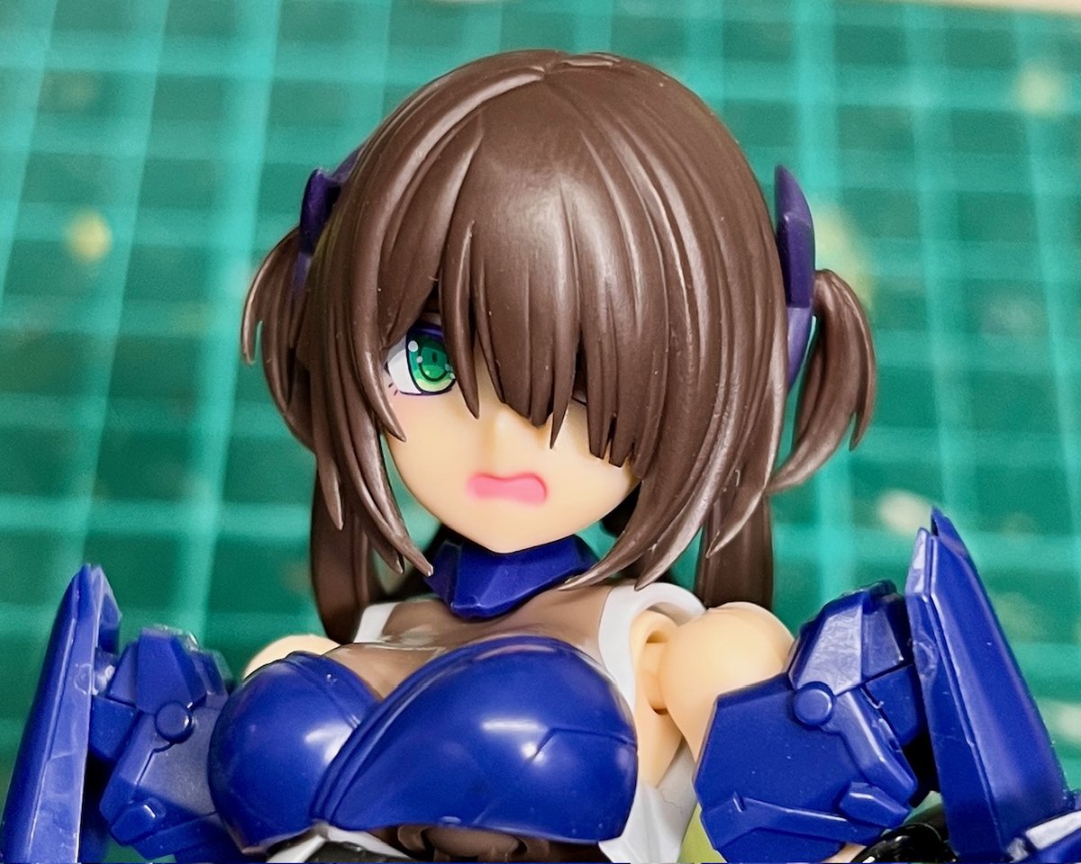 R3_ws_iyasaka's tweet image. 当日版権商品<その弐>
アリス・ギア・アイギス
吾妻楓 ブラックオルカ(税込6000円)
FAガール 汎用髪パーツ甲(税込2000円)
メガミデバイス バレットナイツ髪パーツ各色(税込500円)
#WF2025S