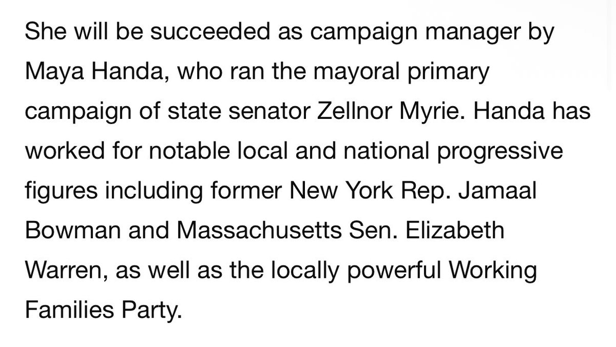 themayadecline's tweet image. Thrilled to join @ZohranKMamdani's team & keep fighting to make New York City affordable for all!