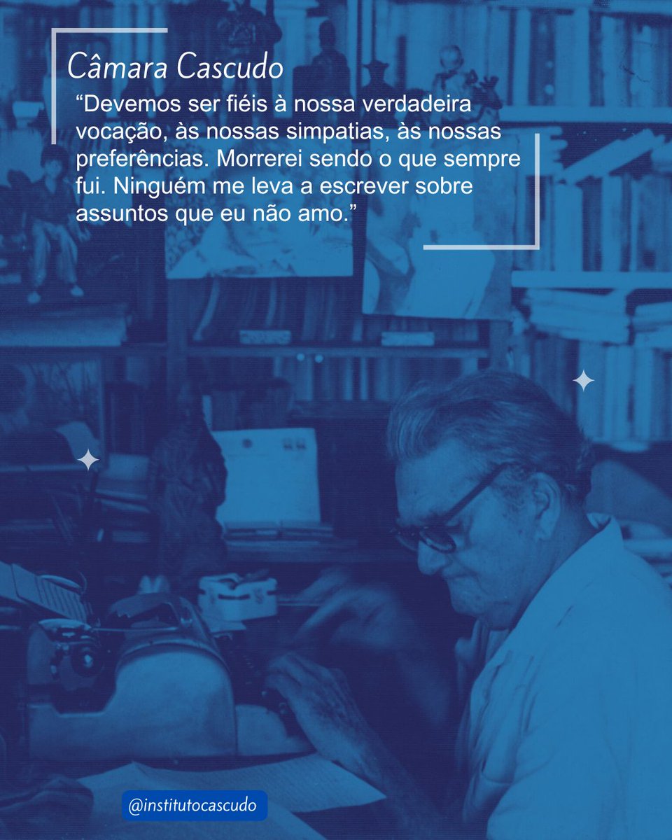 Instcascudo's tweet image. 📚 Dia Nacional do Escritor: 25 de julho