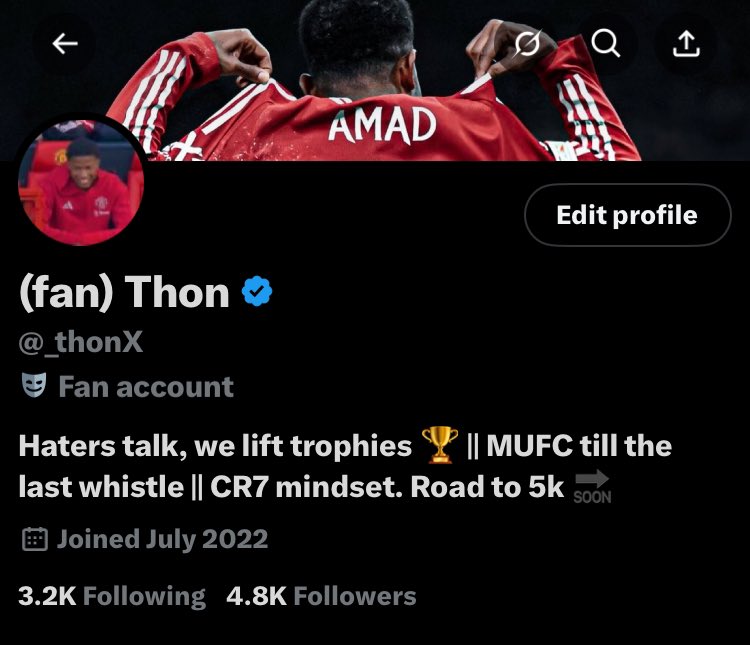 _thonX's tweet image. It has been an incredible moment for me, two weeks ago I was at 2.8k followers and now just 170 more followers to hit 5,000 followers. Thank you so much for your support and we will continue with this.