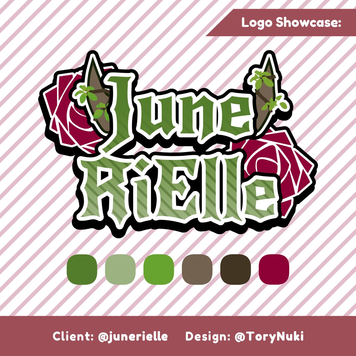 ToryNuki's tweet photo. ―୨୧⋆ ˚ Vtuber Logo Design for @/junerielle ☘️

I absolutely loved the design and the gothic vibe of the logo! I was thrilled with the alternate color version—it looks even more elegant and mysterious. 🤍

#VGenComm . ݁₊ ⊹ . #Vtuber . ݁₊ ⊹ .  #vtuberlogo https://t.co/13tG3ISIZe