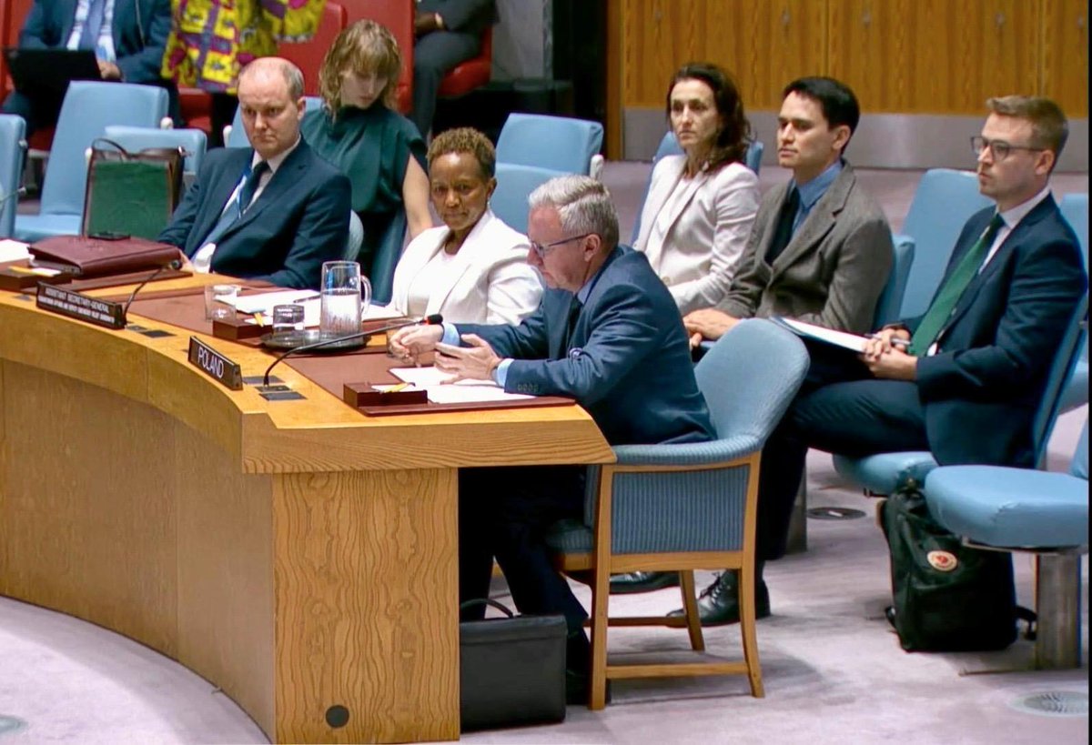 PLinUN's tweet image. 🇵🇱 strongly believes that a sovereign and independent 🇺🇦 is an indispensable element of a stable world security architecture, as every peace-loving nation has the right to exist and participate in global cooperation.
| Amb. @KSzczerski at @UN Security Council briefing on Ukraine