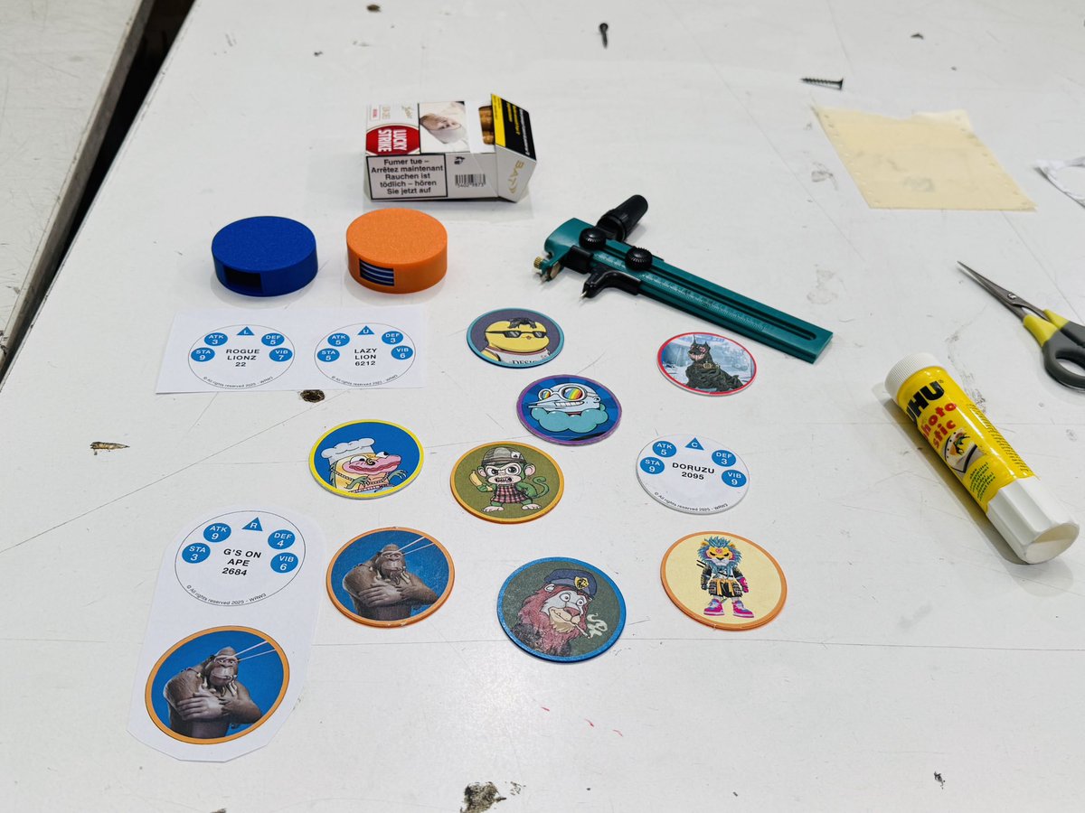 AlphaCooksOnAPE's tweet image. Before the official tweet on @roguelionz  a little BTS of the prototyping 😁

Tokenized Interactive Physical Collectibles! This will change the industry introducing Trading Coin Games powered by @certenticat  👀

Are you ready for it @ApeChainHUB