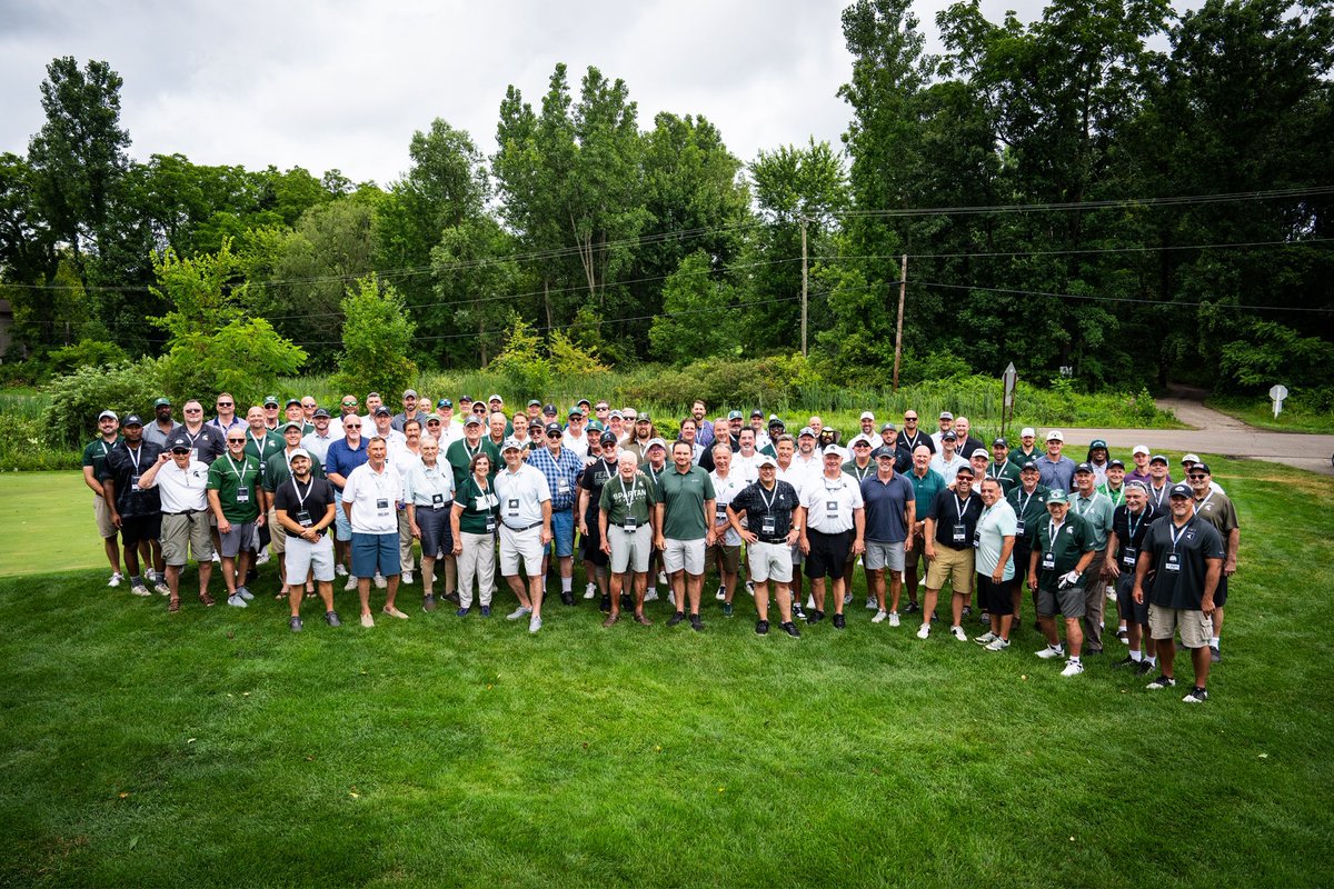 Excited to welcome everyone back for Spartan Dawg Con! Great to have these guys back in town for the weekend! Go Green!