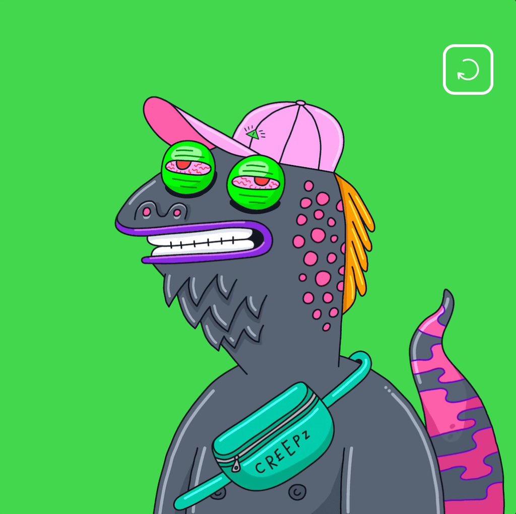 OUchrisNFTs's tweet image. New @creepz who dis?