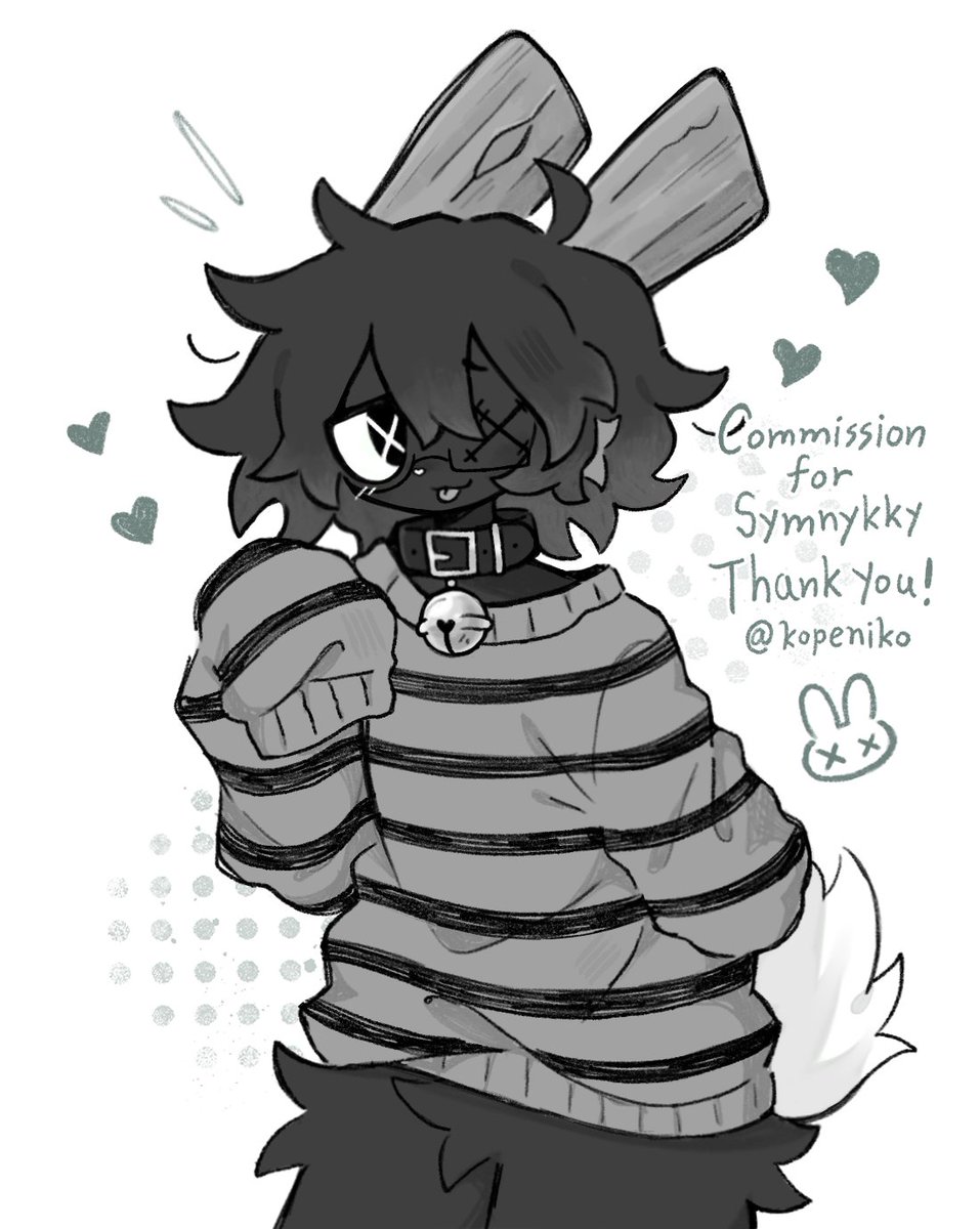 kopeniko's tweet image. Comms art! :3