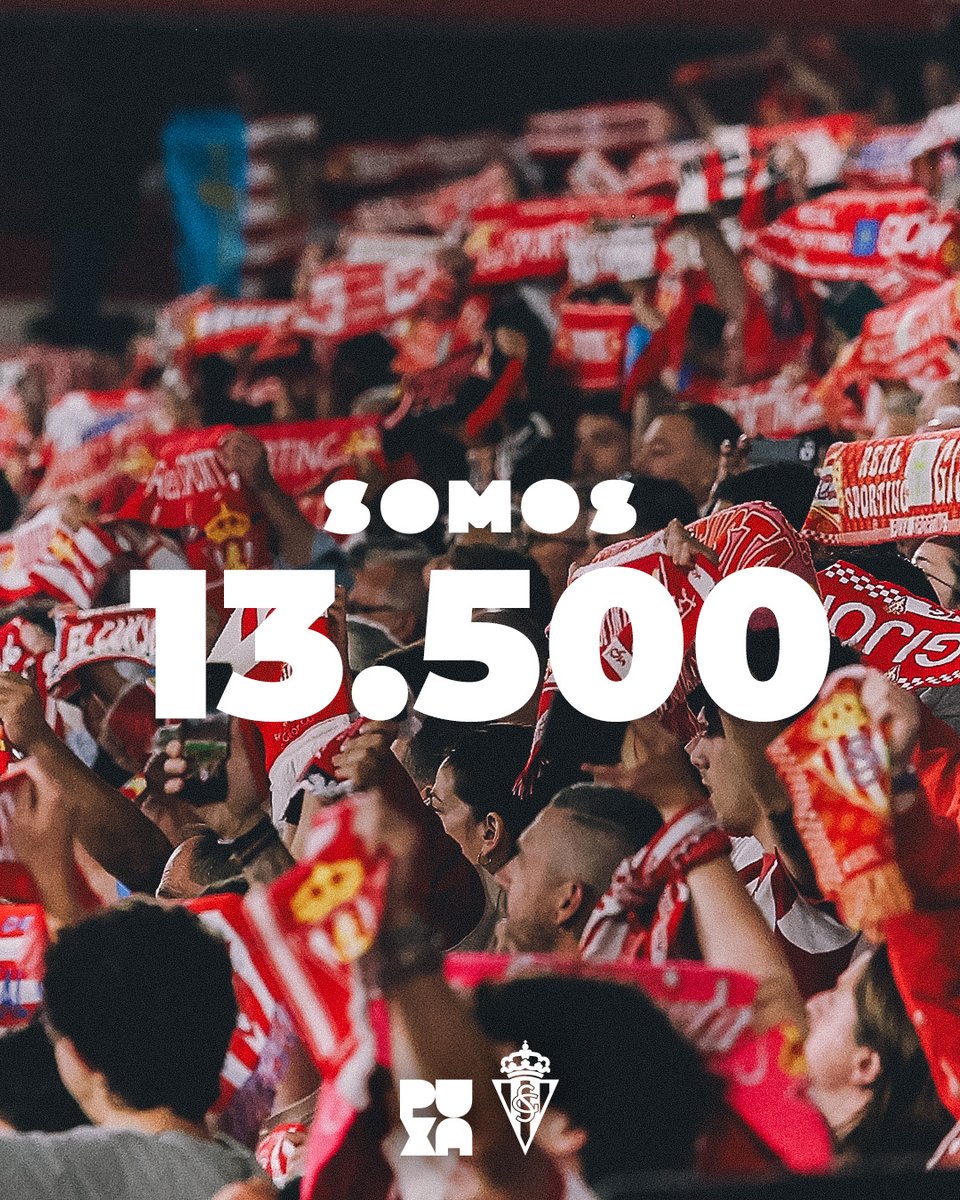 RealSporting's tweet image. 📈​ 13.500 abonados.

​👊🏻​ #𝗣𝗨𝗫𝗔 ​🔴​⚪