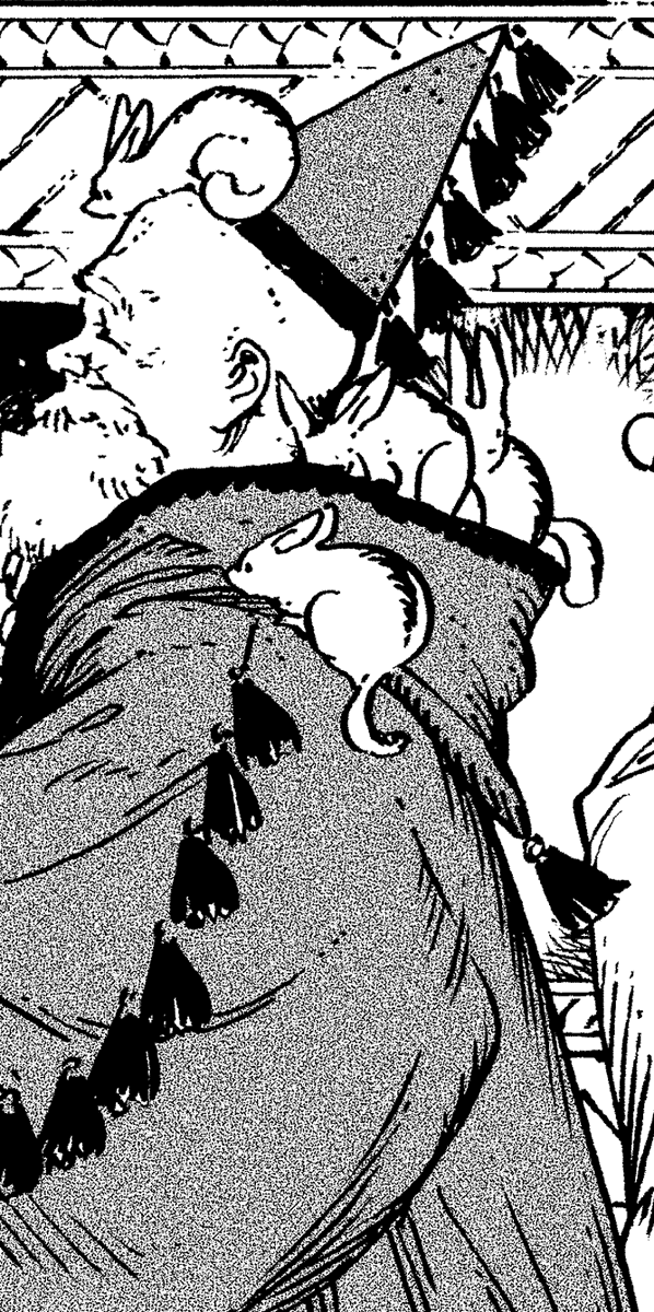 backgroundWHA's tweet image. One of the witches at the Silver Eve Procession, Chapter 60