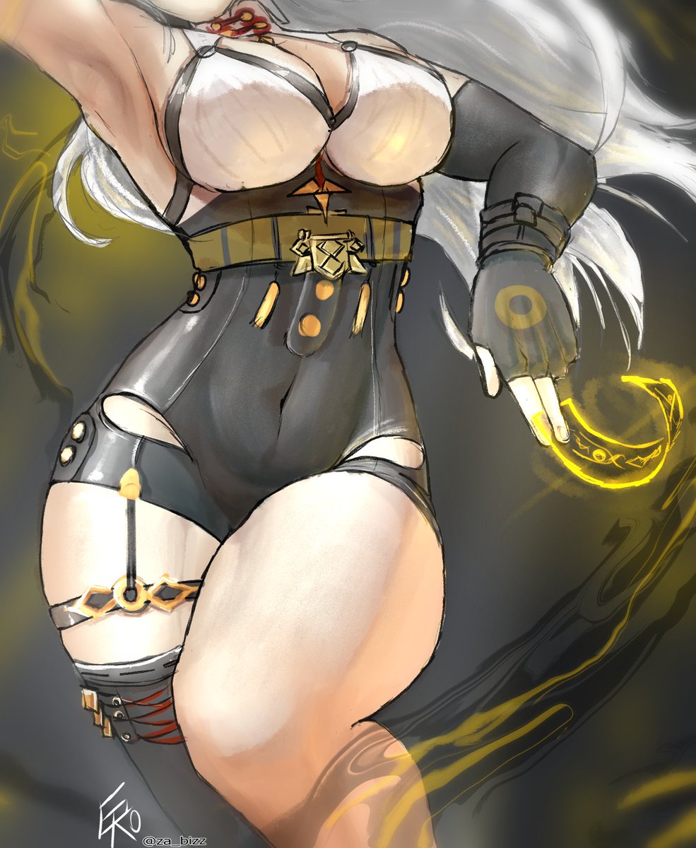 #ZenlessZoneZeroFanart  #zzzero

I drew Yixuan's... thighs