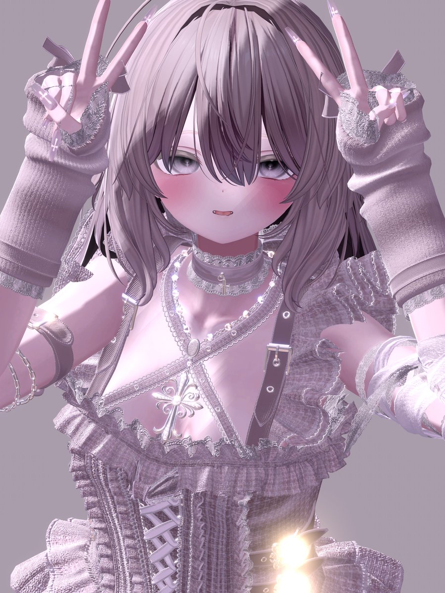 arsvrc's tweet image. あいりちゃん
メイクデフォだけど

#airi3D