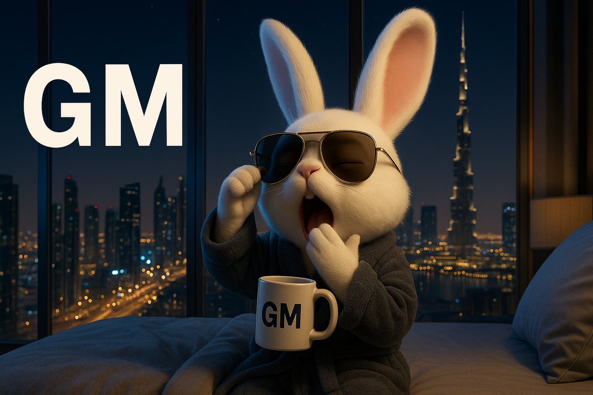 GM Everyone! Although it’s 21:00 and we’re just getting going for the day 😅 we are ready to meet you all in spaces throughout the night! 🙌