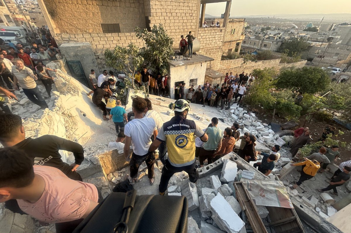 Explosion in residential building in northern #Idleb countryside 
sana.sy/en/?p=365930