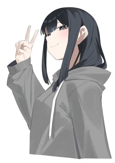 #オリジナルイラスト 手癖ちゃん