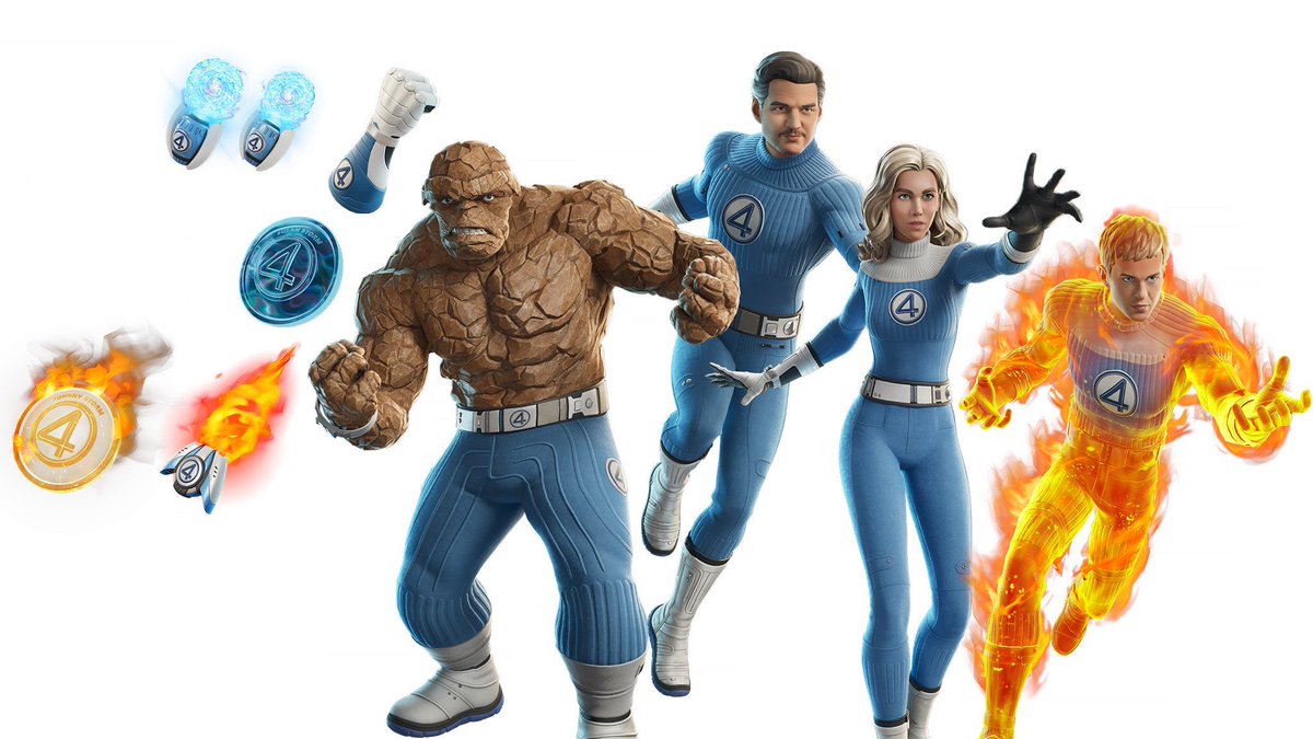 Silverxsx's tweet image. *CLOSING COMMENTS IN 1 HOUR*

Like 💜 Retweet ♻️ and Comment 💬 if you want the Fantastic Four Bundle

I‘m going to gift it to a few People 🤝
Must follow me ofc! #Fortnite