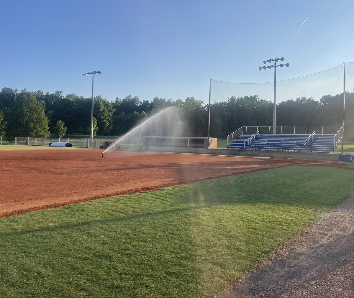 Getting closer! 😍 Official first day of practice is Monday! 🥎❤️💙⭐️