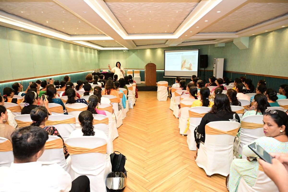 lubindia's tweet image. Laghu Udyog Bharati – Goa and 23:23 Designs, in collaboration with GSRLM, successfully conducted a full-day workshop on Packaging & Labelling for MSEs and SHGs.
The session covered packaging goals, types, design, labelling, and certifications, with valuable insights from…