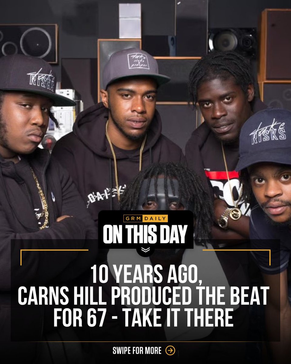 GRMDAILY's tweet image. 10 years ago today, @carnshill produced the iconic 67 track &quot;Take It There&quot;