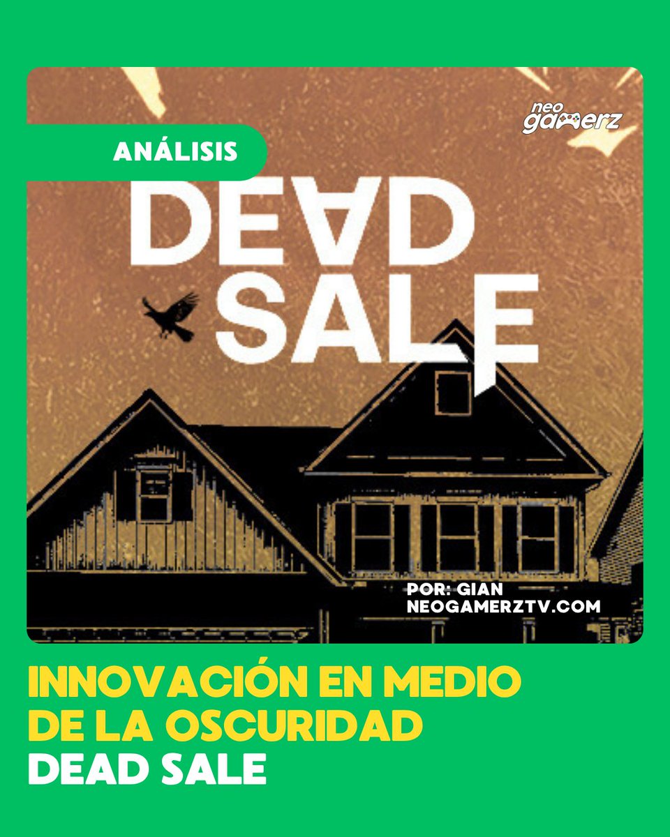 neogamerztv's tweet image. 🎮 Ya está disponible el análisis de "Dead Sale", el juego de @Keter_Studio.
Este juego de terror episódico dónde deberás encontrar la forma de escapar de diferentes lugares, estuvo en la IDA 2025 y @giancorazon se fué corriendo a probarlo.
neogamerztv.com/analisis/innov…