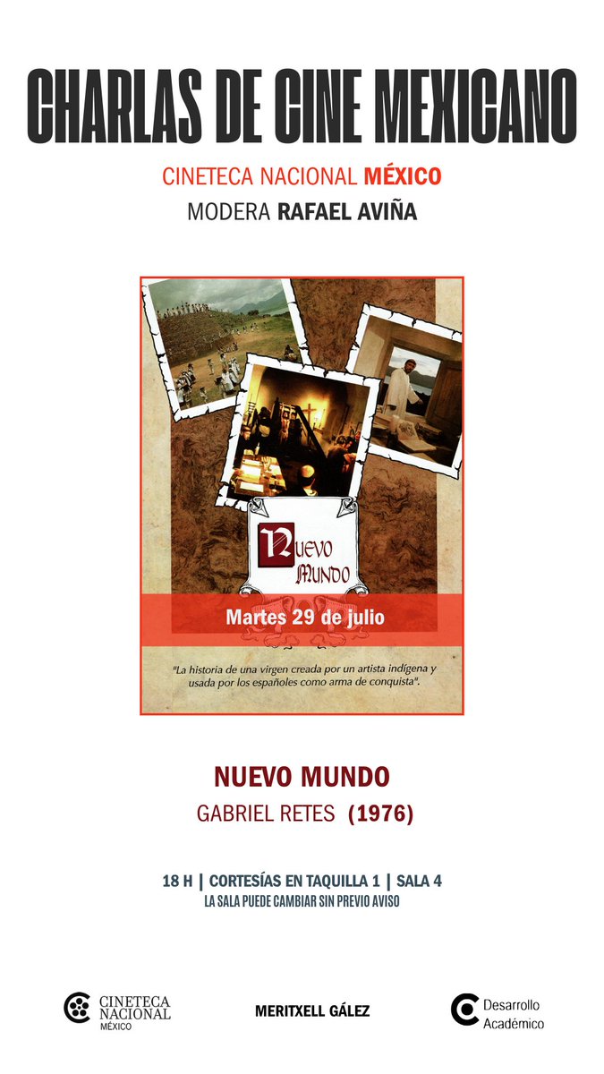 CinetecaMexico's tweet image. #EventosGratuitos 📽️🎟️
¡Seguimos reconociendo el cine mexicano!, estas son las proyecciones que tenemos para ti.
#CinetecadelasArtes 🟣
🎬: PERFUME DE VIOLETAS (Maryse Sistach, 2000)
Con presencia de Nancy Gutiérrez y Ximena Ayala, protagonistas de la cinta.
📅: Martes 29 de…