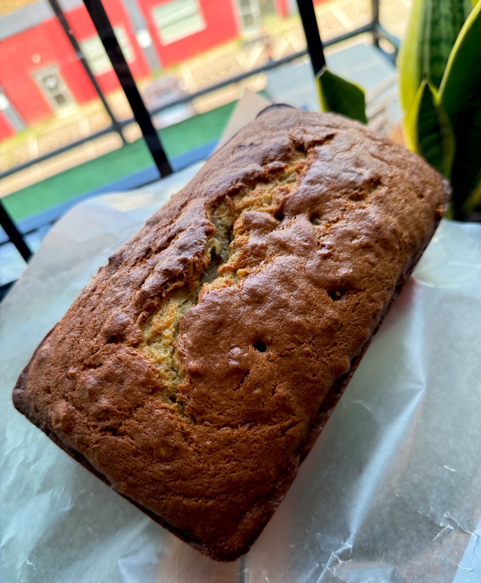Peyton made me banana bread this morning 🤤🍞🍌