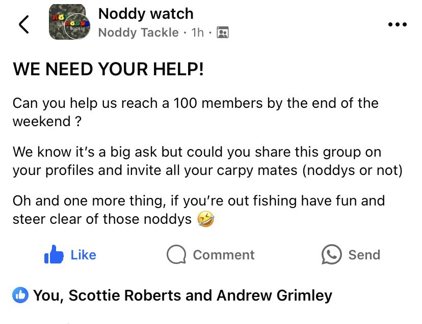 If any of my fishing friends would help us out getting started by giving us a follow that would be great. Means a lot to us 🎣 Thank you 🎣
If you haven’t checked out the hooks yet they’re cheap and really good. No need to sharpen. Perfect out the packet 🎣😊👍🏻🎣