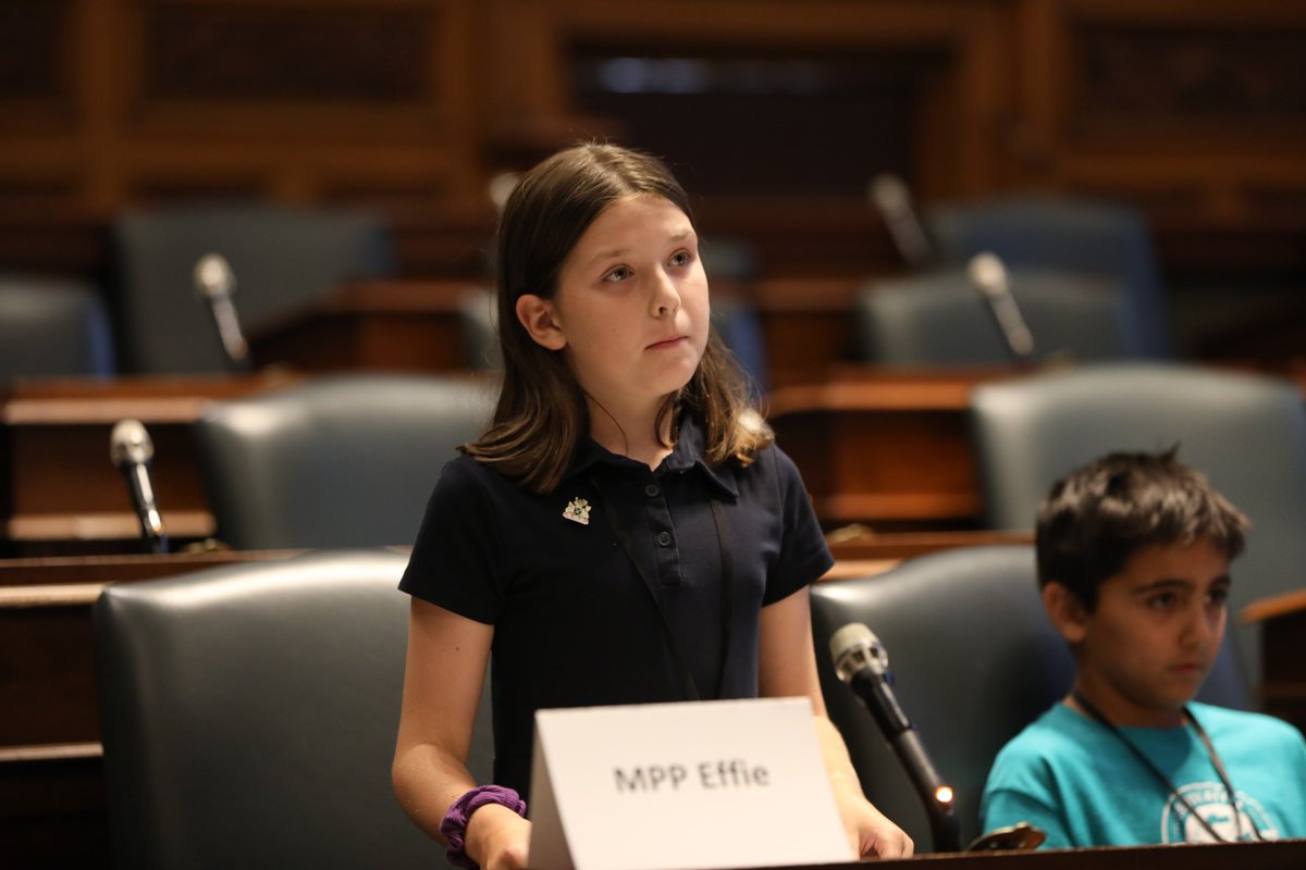 Effie_ONB's tweet image. Incredible week at the Great Debate! Amazing to see young campers step up as MPPs and lead with confidence.
Special shoutout to 10-year-old Effie W. from Oakville—outstanding job representing her community! 🌟
#Leadership #CivicEducation #GreatDebate