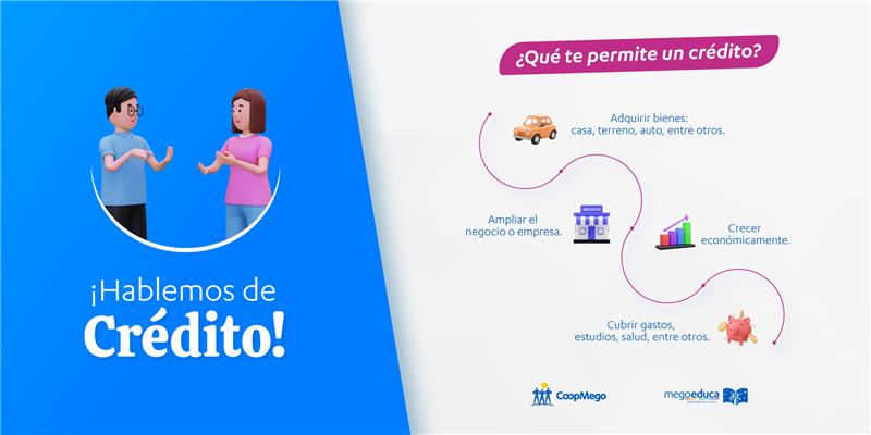 ¡Aprendamos juntos de crédito!

¡Recuerda! Un crédito te permite grandes beneficios como solventar tus necesidades o consolidar tus deudas.

Conoce más en bit.ly/HablemosDeCréd…