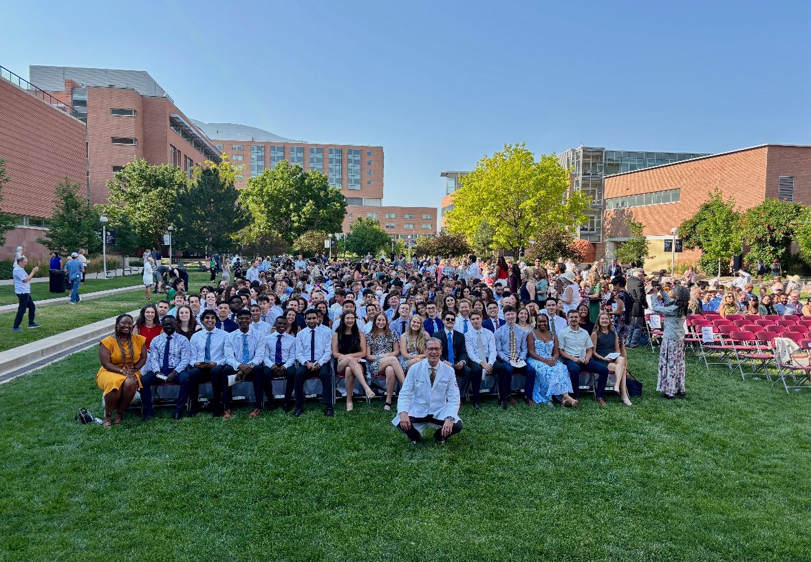 CUMedicalSchool's tweet image. And that’s a wrap! Congratulations to the Class of 2029 - we can’t wait to see the amazing work and impact you all will have in medicine! 🎉💙