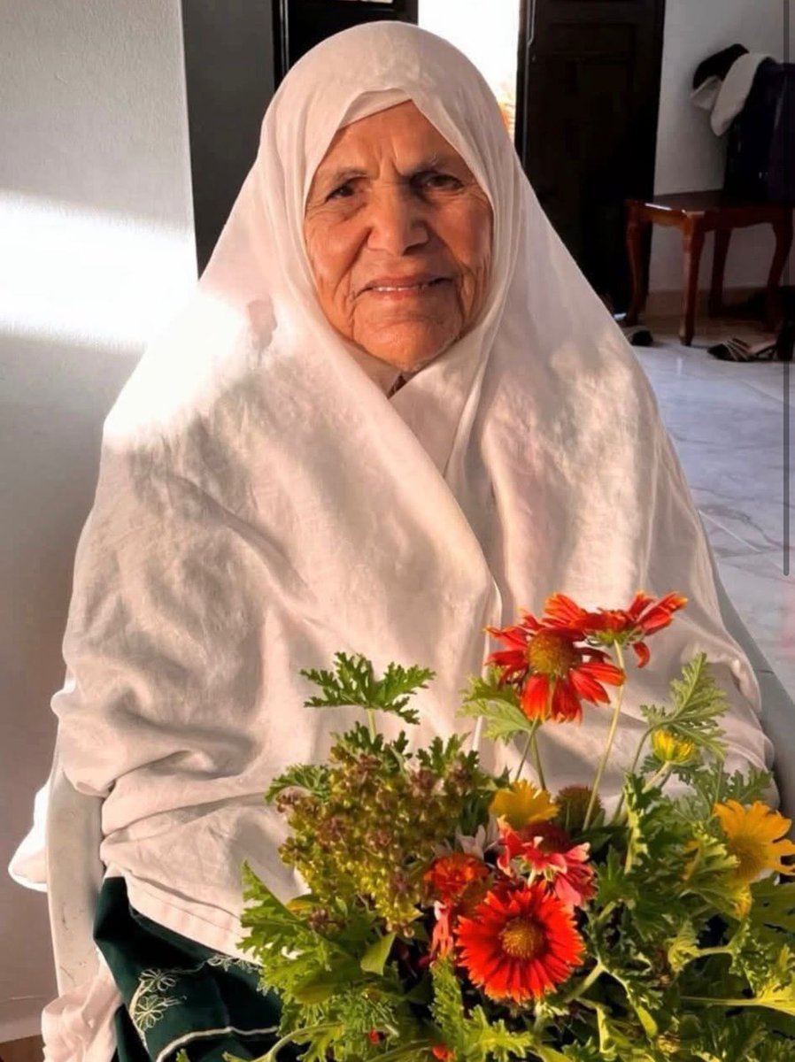 Hamda Shehada Al-Ruqab

Grandmother Hamda had lived for more than 90 years, longer than the occupation, longer than the very existence of the so called israeli state.

Israel ended her life by dropping a bomb on her tent in Khan Younis.