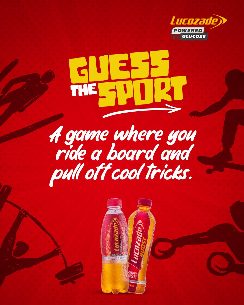 Think you know this sport? 
Drop your answer and challenge your squad to guess too! 

#LucozadeNigeria 
#Energytogetthroughit