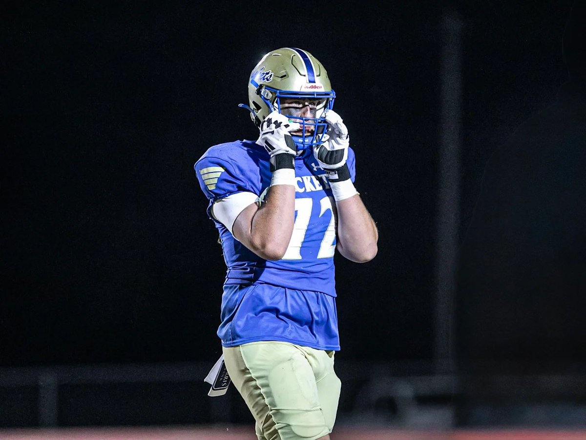 TorresonBama's tweet image. NEWS: Alabama has flipped 2026 OT Bear Fretwell from Georgia Tech.

Fretwell is a massive 6’7 315 pound OT from Brooklet, GA. Welcome to Alabama Bear!